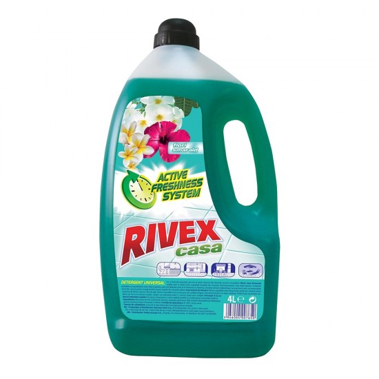 Detergent pardoseala, Rivex, Casa, smarald, 4 l