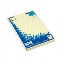 Notite adezive InFO, dictando, 100x150 mm, 100 file Notite adezive InFO, dictando, 100x150 mm, 100 file