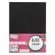 Set carton negru Creative Craft, A4, 220 g, 10 bucati
