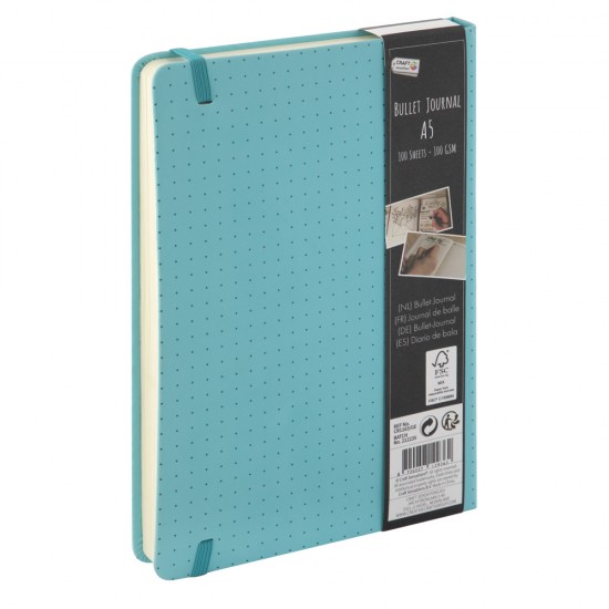 Agenda Creative Craft, A5, nedatata cu coperta rigida si liniatura punctata