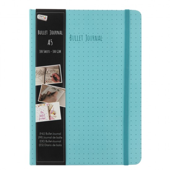 Agenda Creative Craft, A5, nedatata cu coperta rigida si liniatura punctata