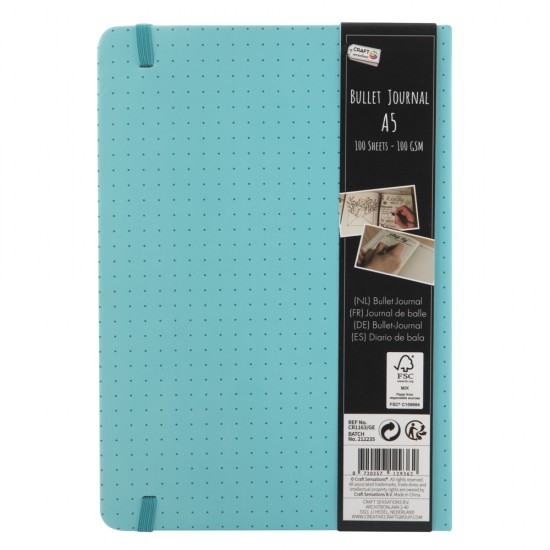 Agenda Creative Craft, A5, nedatata cu coperta rigida si liniatura punctata