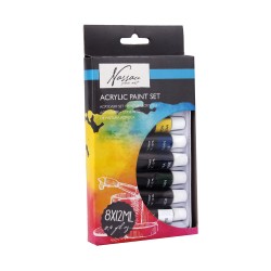 Set 8 tempera acrilica Creative Craft, 8x12 ml Set 8 tempera acrilica Creative Craft, 8x12 ml