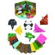 Set Origami Creative Craft, 12 foi cu 24 ochi mobili