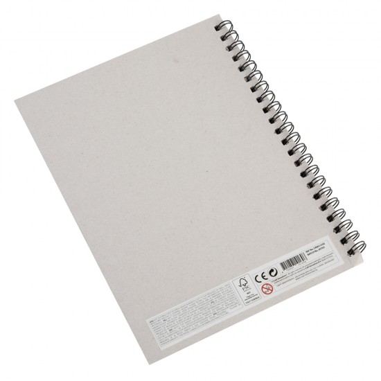 Caiet de desen cu spira Creative Craft, A4 Basic Craft Sketchbook 135g