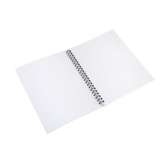 Caiet de desen cu spira Creative Craft, A4 Basic Craft Sketchbook 135g