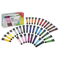 Set 36 tempera acrilica Creative Craft, 20 ml Set 36 tempera acrilica Creative Craft, 20 ml