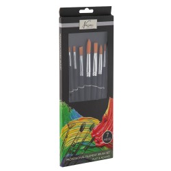 Set Nassau Fine Art, 7 pensule profesionale, diverse dimensiuni Set Nassau Fine Art, 7 pensule profesionale, diverse dimensiuni
