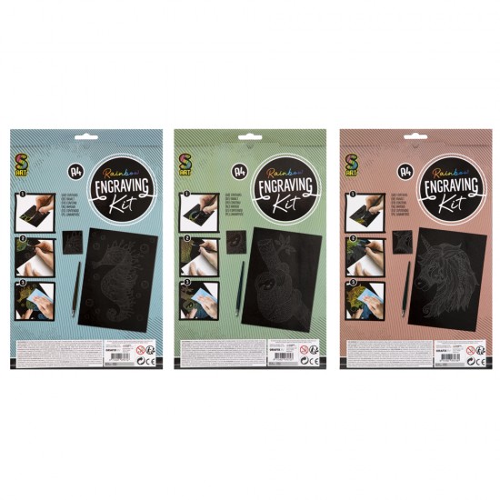 Set Creative Craft, de razuit, A4, animale