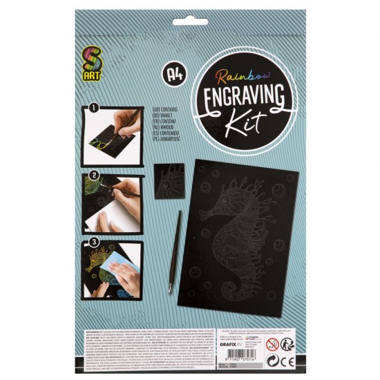 Set Creative Craft, de razuit, A4, animale