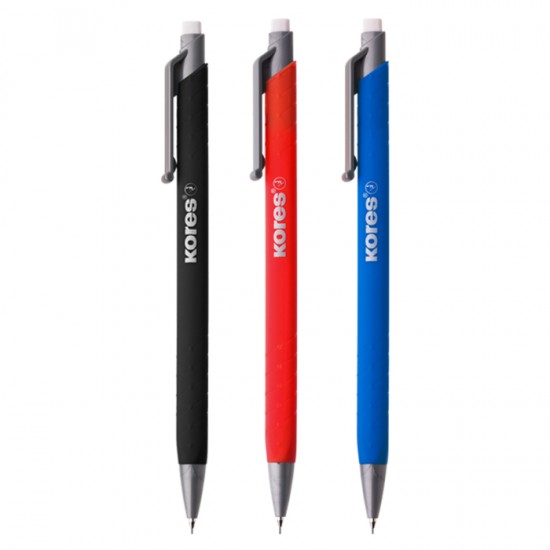 Creion mecanic M2 Kores Grafitos, 0.7 mm, 12 bucati/set