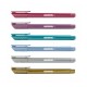 Set 6 markere permanente metalice Kores, varf tip pensula, in blister