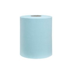 Rola lavete industriale turcoaz 29.5x38cm 400portii 152m