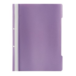 Dosar cu sina si 2 perforatii Noki, lila, 50 bucati/set