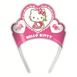 Coronita party Hello Kitty, 6 bucati/set