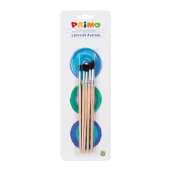 Set  pensule Morocolor Primo, rotunde, 5 bucati/set Set  pensule Morocolor Primo, rotunde, 5 bucati/set