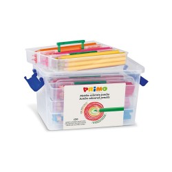 Creioane colorate Morocolor Primo, hexagonale, lacuite, cutie scolara cu rafturi despartitoare, 120 bucati, 12 culori Creioane colorate Morocolor Primo, hexagonale, lacuite, cutie scolara cu rafturi despartitoare, 120 bucati, 12 culori