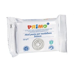 Argila pentru modelaj Morocolor Primo , 250 g, alb Argila pentru modelaj Morocolor Primo , 250 g, alb