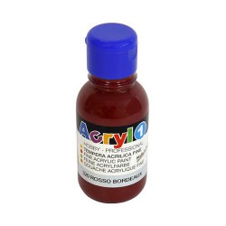 Tempera acrilica Morocolor Primo 125 ml bordeaux Tempera acrilica Morocolor Primo 125 ml bordeaux