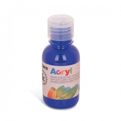Tempera acrilica Morocolor Primo 125 ml albastru inchis Tempera acrilica Morocolor Primo 125 ml albastru inchis