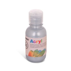 Tempera acrilica Morocolor Primo 125 ml argintiu Tempera acrilica Morocolor Primo 125 ml argintiu