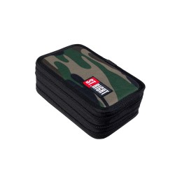 Penar scolar Majewski, St Right PC05, 3 compartimente, echipat, Moro Penar scolar Majewski, St Right PC05, 3 compartimente, echipat, Moro