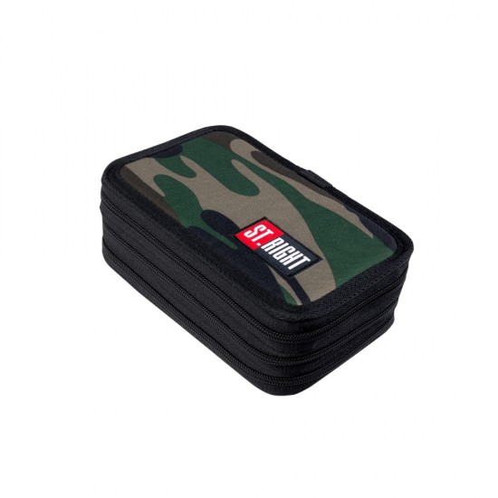 Penar scolar Majewski, St Right PC05, 3 compartimente, echipat, Moro Penar scolar Majewski, St Right PC05, 3 compartimente, echipat, Moro