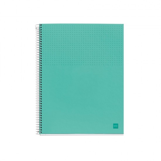 Caiet MR Nordic, A4, matematica, 80 file, coperta Lagoon