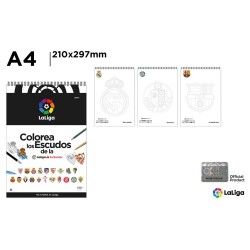 Bloc desen A4 Main Paper, spira prindere, fotbal