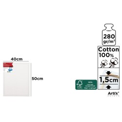 Canvas Main Paper, 40x50 cm, 280g/mp Canvas Main Paper, 40x50 cm, 280g/mp