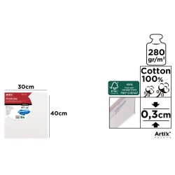 Canvas Main Paper, 40x30 cm, 280g/mp Canvas Main Paper, 40x30 cm, 280g/mp