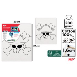 Canvas Main Paper, 20x25 cm, 280gr/mp, tematica pirat Canvas Main Paper, 20x25 cm, 280gr/mp, tematica pirat