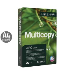 Hartie copiator Multicopy Zero, A4, 80 g, 500 coli/top Hartie copiator Multicopy Zero, A4, 80 g, 500 coli/top