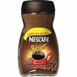 Cafea instant Nescafe Brasero clasic, 100 g Cafea instant Nescafe Brasero clasic, 100 g