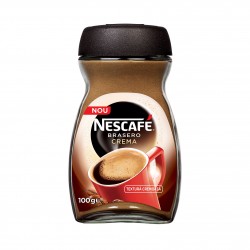 Cafea instant Nescafe Brasero Crema, 100 g