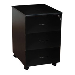 Dulapior mobil Office Line, PAL, negru, 43x52x67 cm Dulapior mobil Office Line, PAL, negru, 43x52x67 cm