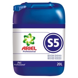 Solutie indepartare pete textile albe Ariel S5, dezinfectant, 20 l Solutie indepartare pete textile albe Ariel S5, dezinfectant, 20 l