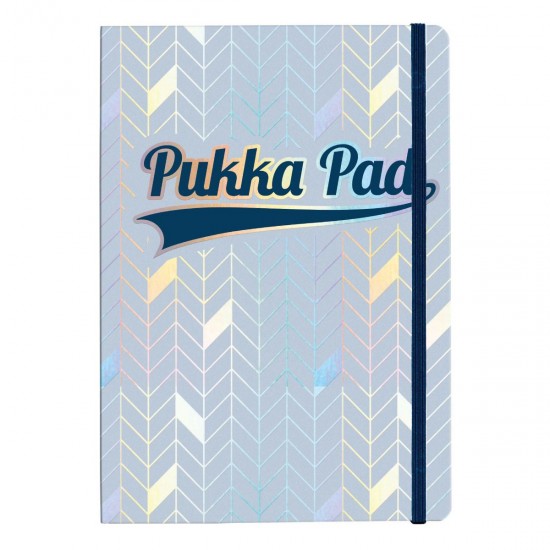 Agenda jurnal A5 Pukka Glee dictando 96 pag coperta tare albastru deschis