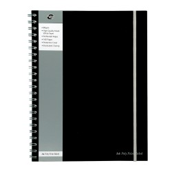 Caiet A4 cu spira Pukka Pads PP Jotta, negru, matematica Caiet A4 cu spira Pukka Pads PP Jotta, negru, matematica