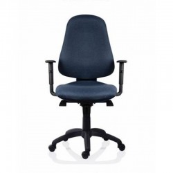 Scaun ergonomic Felix CP cu functie de reglare a spatarului, sezut si spatar cu tesatura Cagli