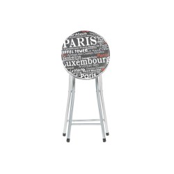 Taburet pliant Cosmo Paris negru