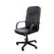 Scaun directorial CMX 2048, piele ecologica, neagru