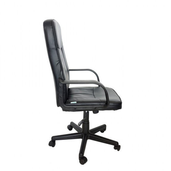 Scaun directorial CMX 2048, piele ecologica, neagru