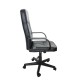 Scaun directorial CMX 2048, piele ecologica, neagru