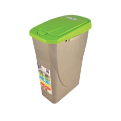 Cos Ecobin pentru colectare selectiva a deseurilor, 25 l, verde Cos Ecobin pentru colectare selectiva a deseurilor, 25 l, verde