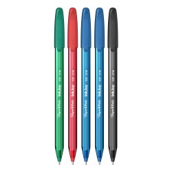 Set 5 pixuri Papermate, Inkjoy 100C, culori standard Set 5 pixuri Papermate, Inkjoy 100C, culori standard