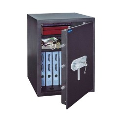 Seif TOSCANA65 incuietoare pe cheie 660x490x410mm, negru, capacitate 76 litri, rezistent, durabil