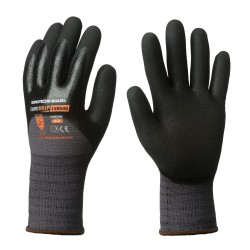 Manusi Sacla dublu imersate in nitril, marimea 9