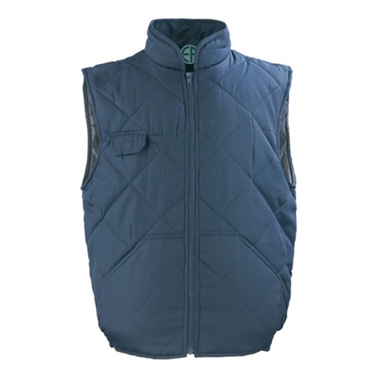 Vesta de protectie, Sacla Coucha, matlasata, bleumarin, marimea L