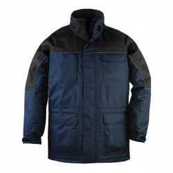Geaca impermeabila, Sacla, Ripstop, bleumarin/negru, marimea XXL